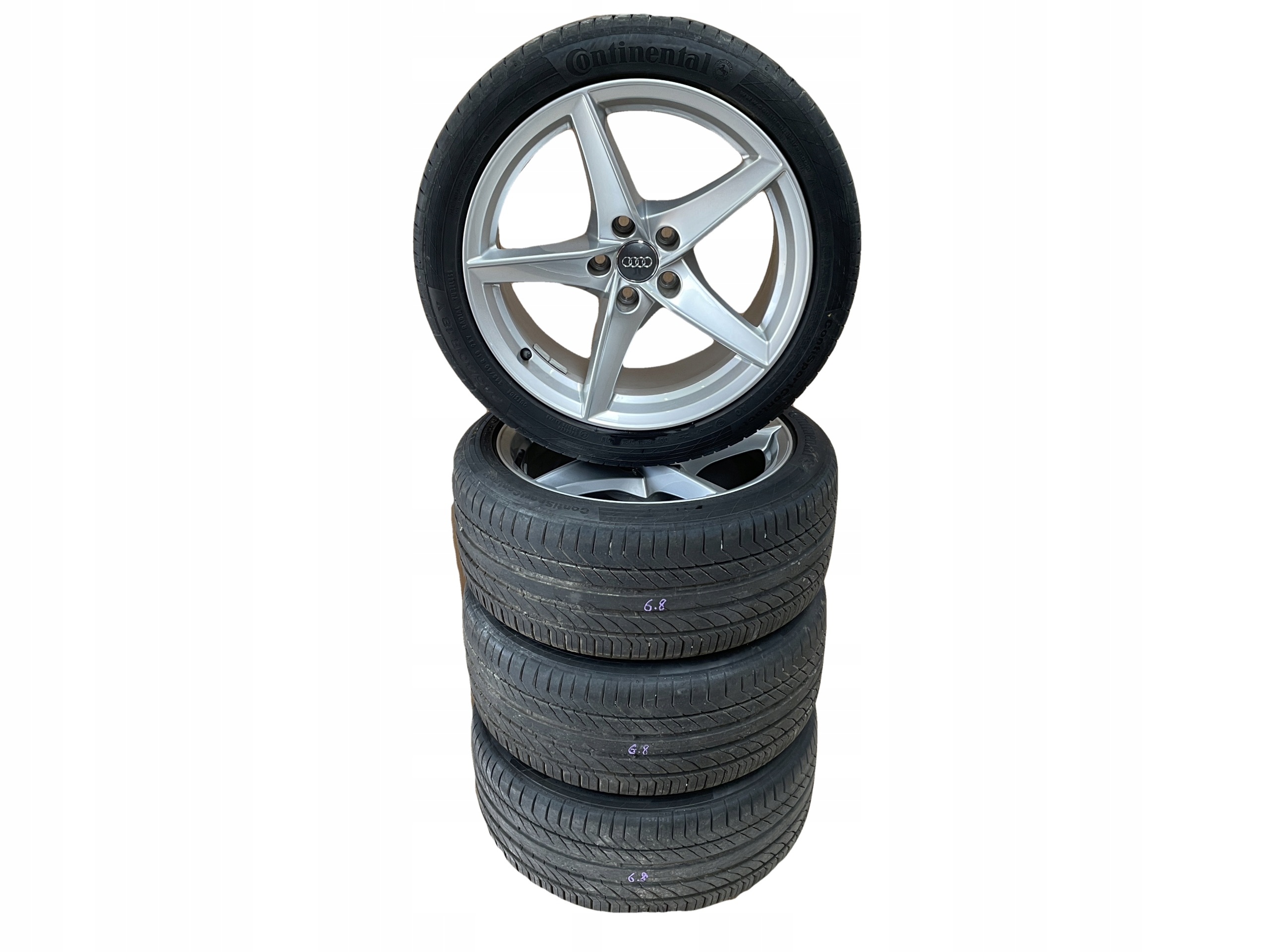 AUDI A5 8W wheels discs 245/40R18 CONTINENTAL