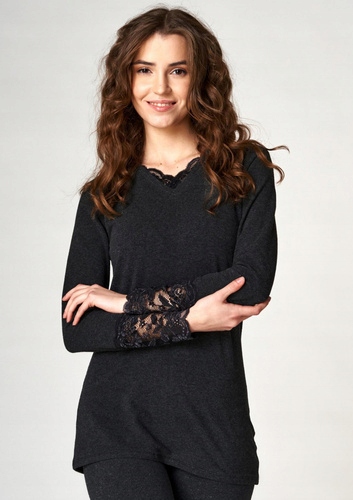 Dámské Tričko Hot Touch LVD 729 4 Černé, Key