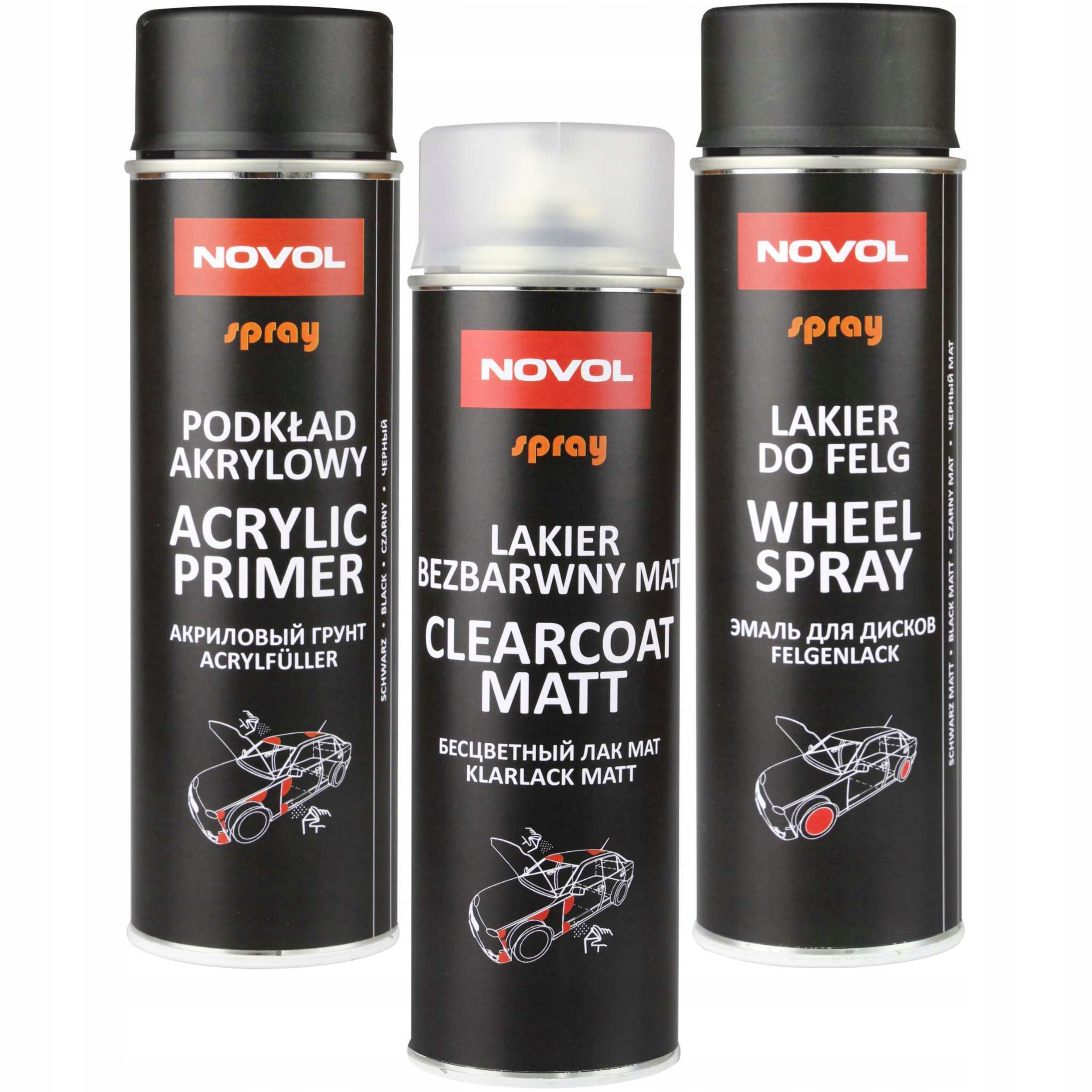 

Novol Zestaw do Regeneracji Felg Czarny Mat 's