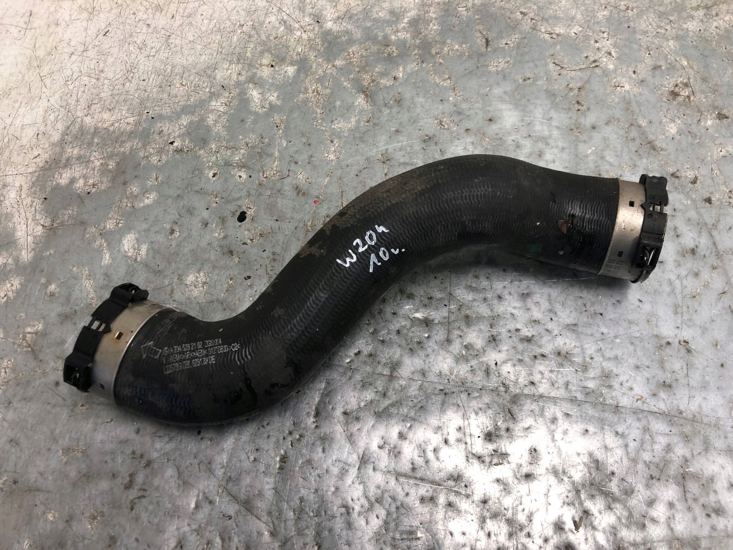 cijev prijenos interkulera MERCEDES W204 A2045282182