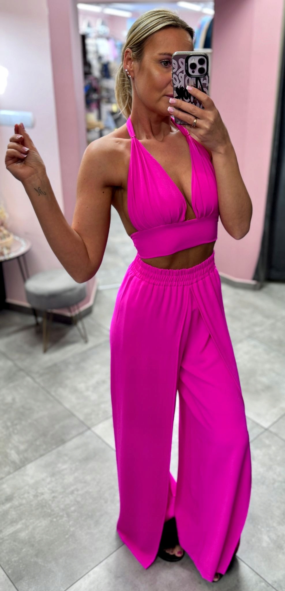 Dámský Komplet Spring Millagro Růžový Uni.