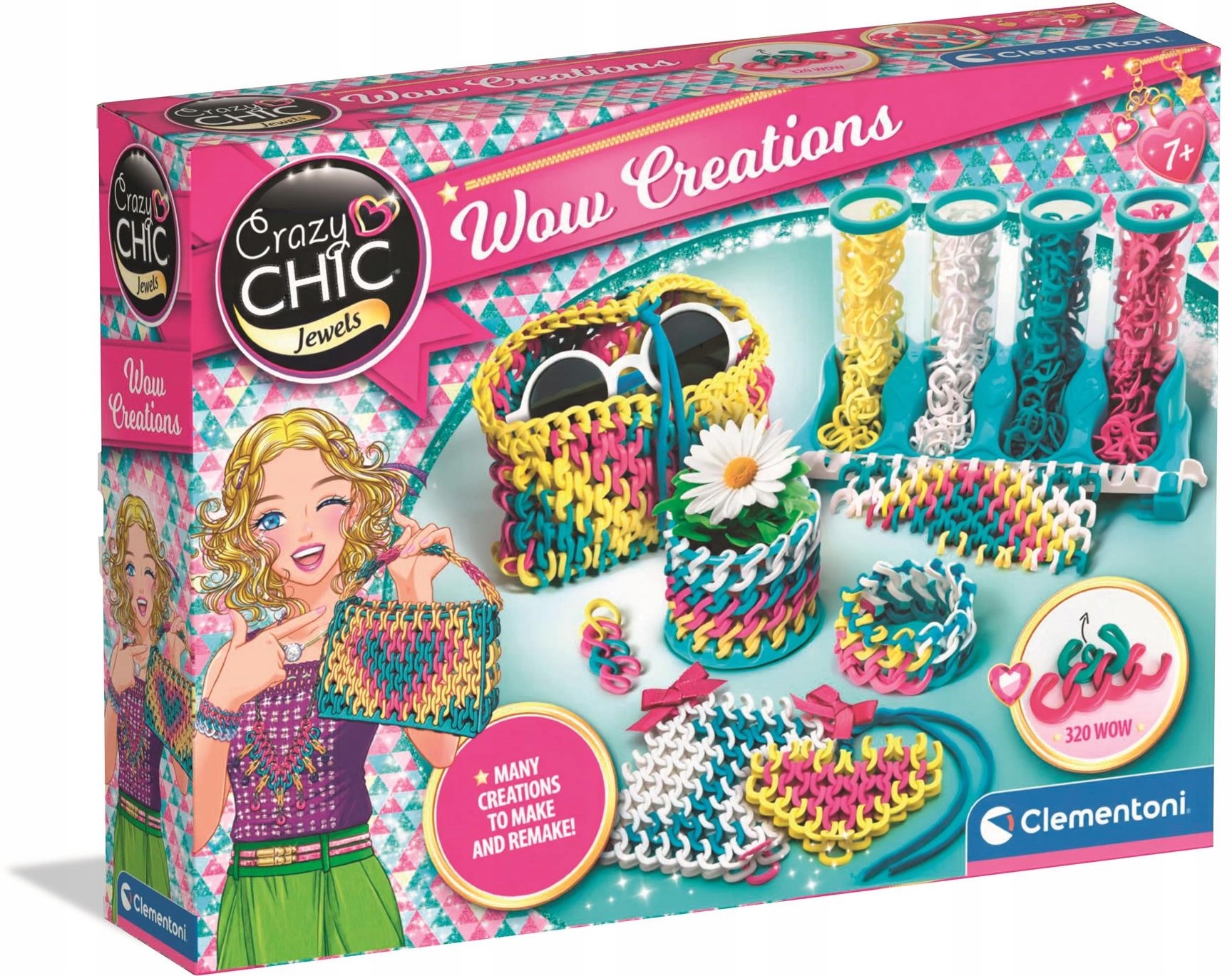 

Zestaw Do Robienia Bransoletek Crazy Chic Kreacje