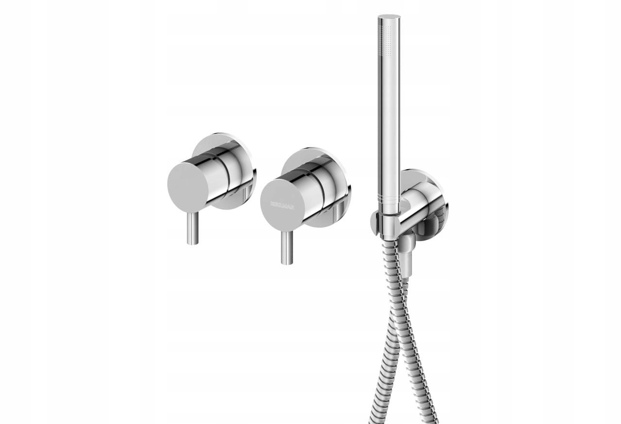 Vaňová a sprchová batéria s dvoma výstupmi Kohlman Axel QW260A Chrom