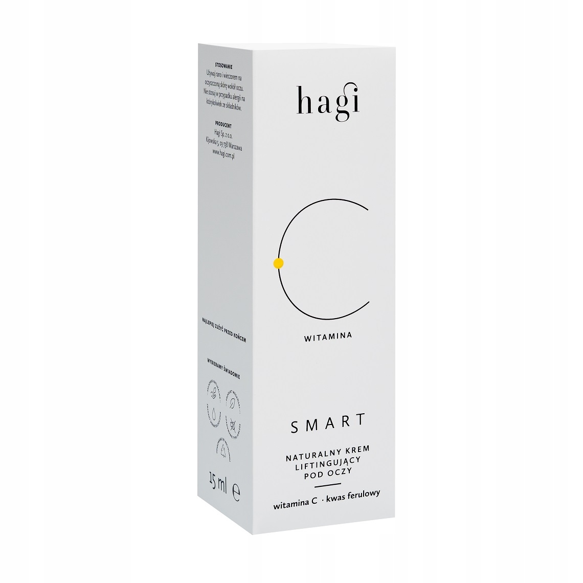 HAGI SMART C krem liftingujący pod oczy z wit C EAN (GTIN) 5904302000407