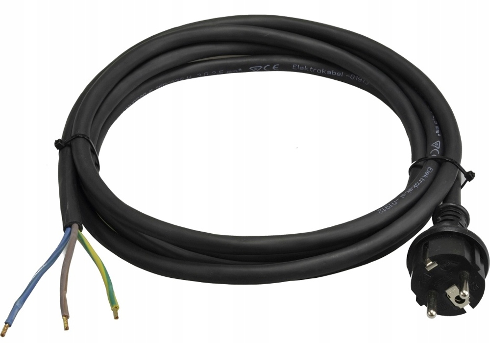 Przewód Przyłączeniowy Gumowy 3x2,5 Kabel 5m