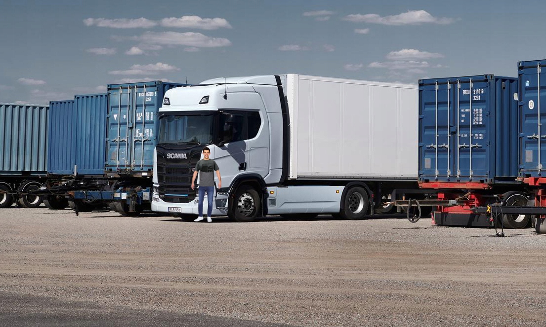 ORYGINALNA KOSZULKA KIEROWCY T-SHIRT SCANIA ALL THE HEAVY ROZMIAR XXL Rozmiar XXL