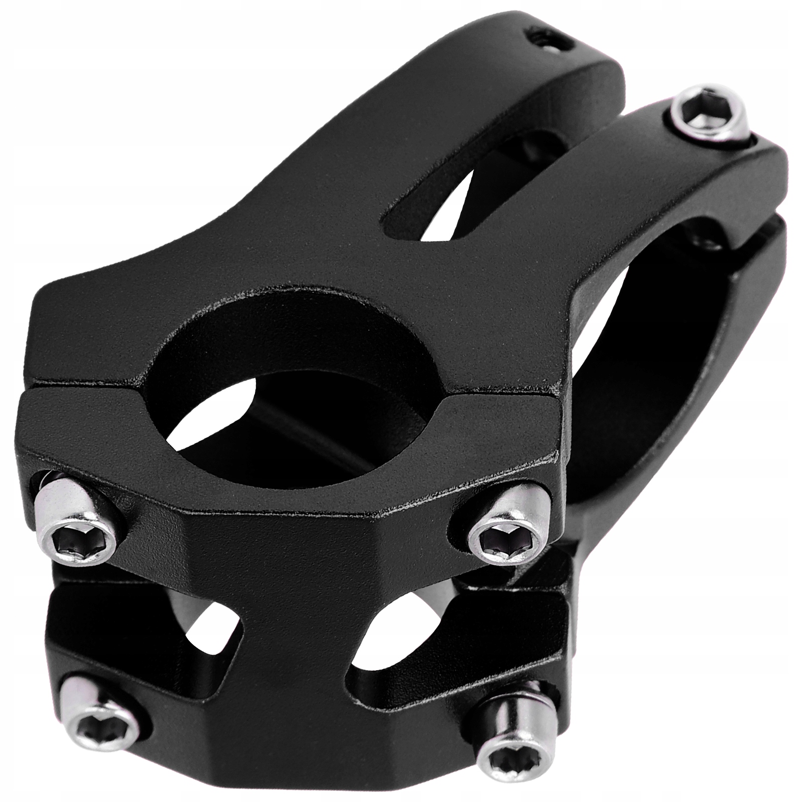 Krótki Mostek Wspornik Rowerowy Do Kierownica Rowerowa Czarny 25.4x35MM