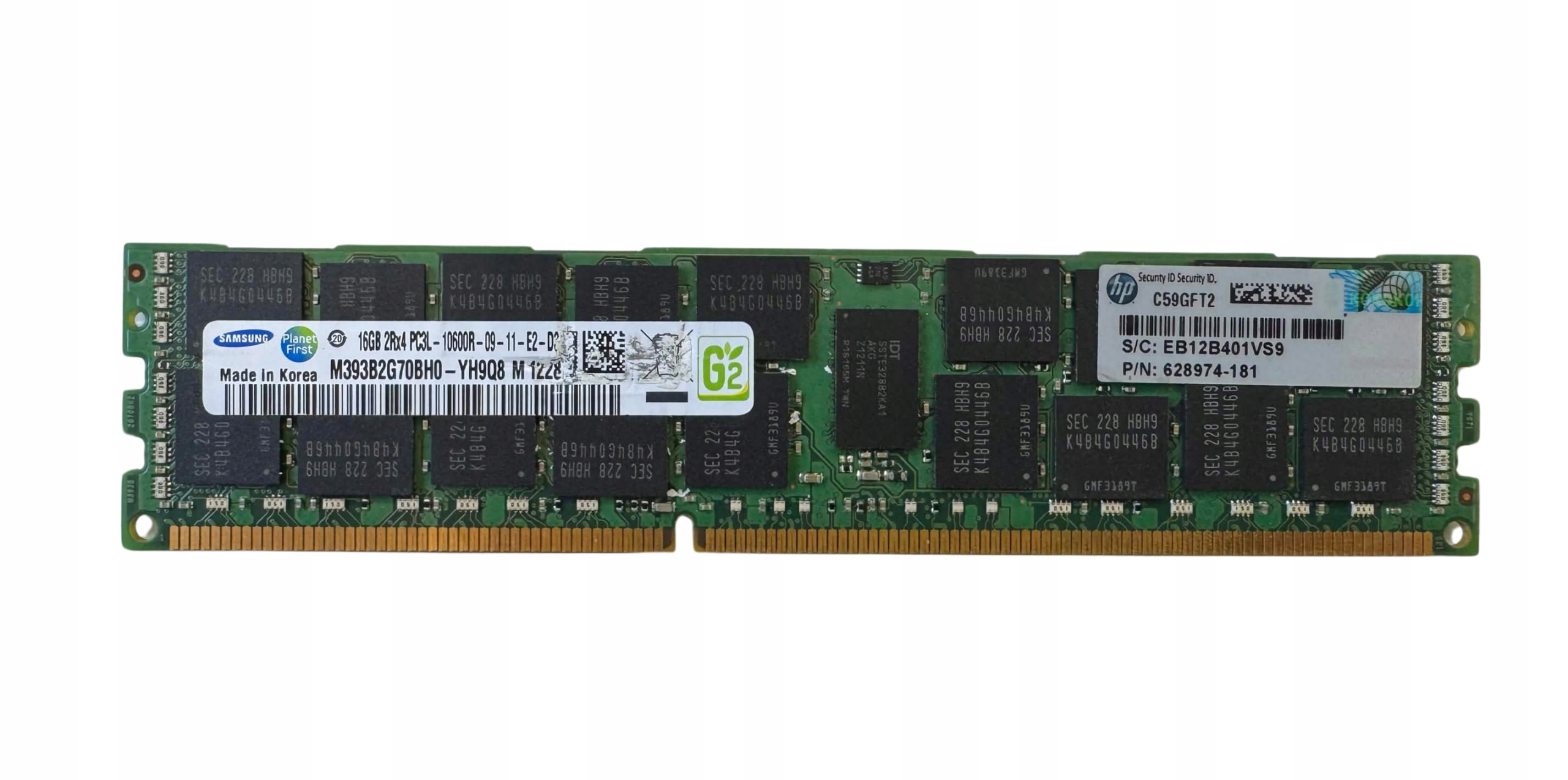 Pamięć RAM do serwera SAMSUNG ECC REG DDR3 16GB 1866MHz M393B2G70QH0-CMAQ8