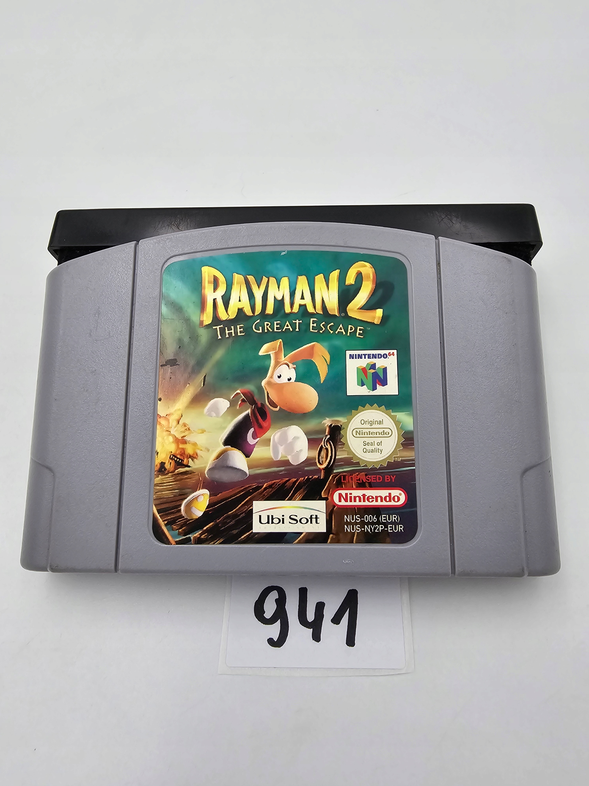 NINTENDO 64 RAYMAN 2 THE GREAT ESCAPE ORYGINAŁ Platforma Nintendo 64