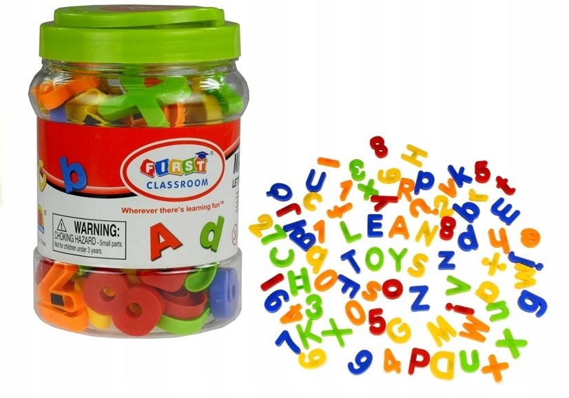 

Literki I Cyferki Magnetyczne Na Magnes Do Tablicy