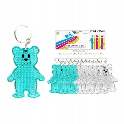

Brelok Starpak odblaskowy miś (405664)
