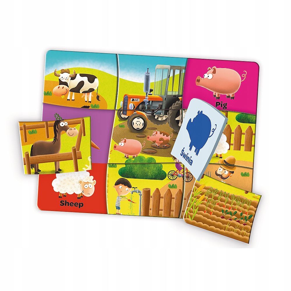 TREFL ANGIELSKI DLA PRZEDSZKOLAKA MAŁY ODKRYWCA 3+ Marka Trefl