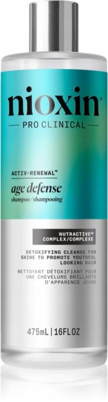 Nioxin Age Defense Shampoo Šampon Proti Stárnutí 475 ML