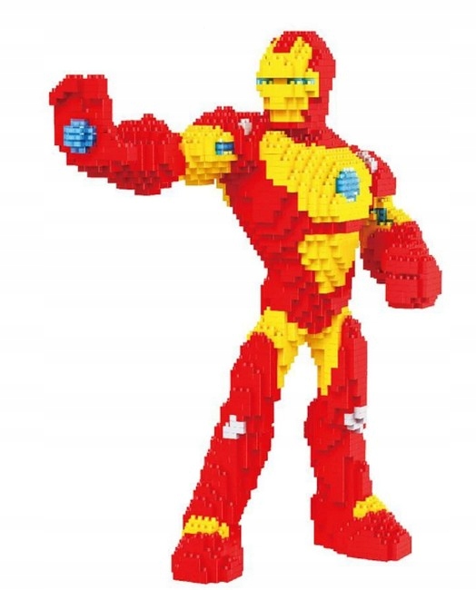 

Klocki Magic Block Duża Figurka 3D Iron Man