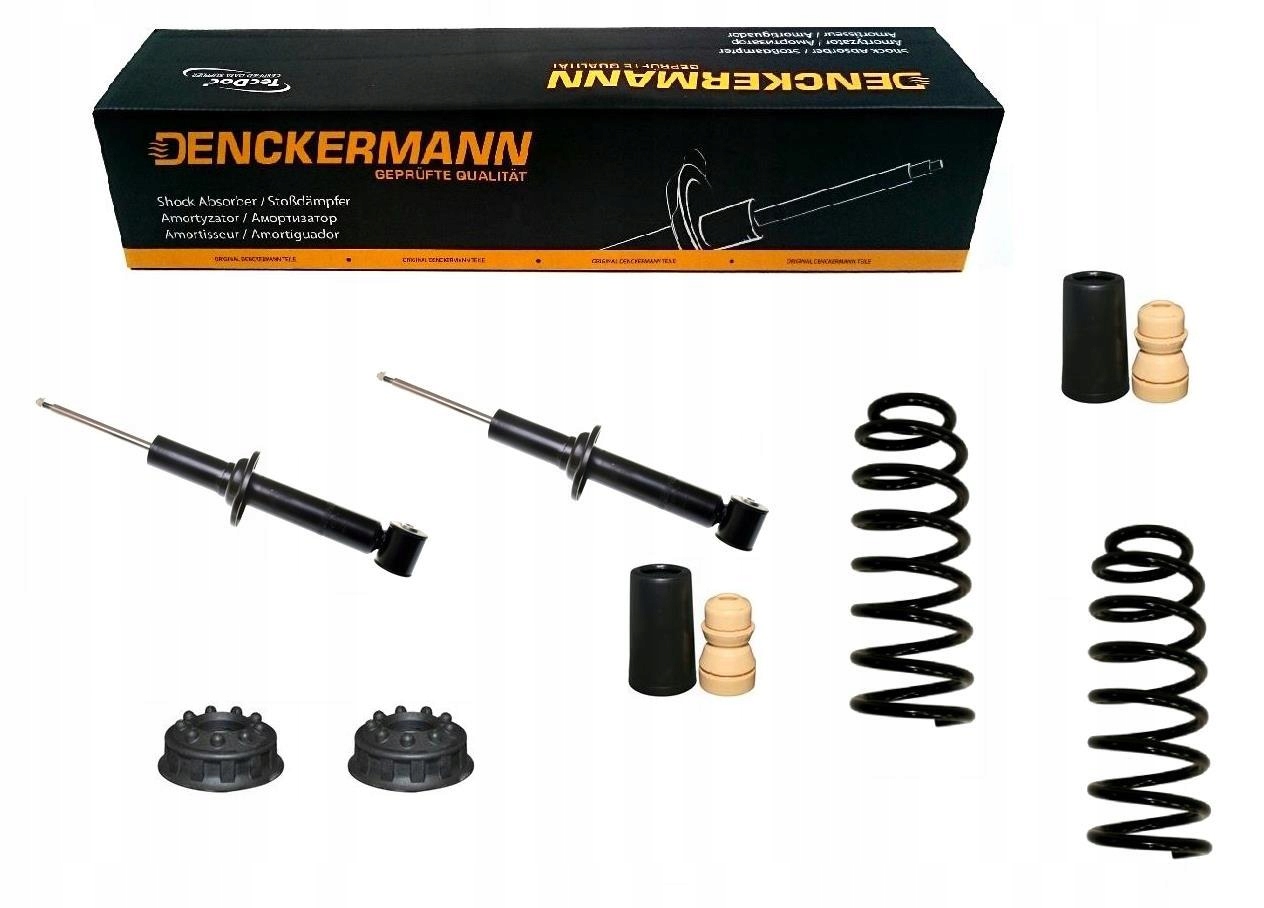 Tlumiče Upevnění Pružiny Audi 100 C4 A6 C4 Sedan Zadní Sada Hd