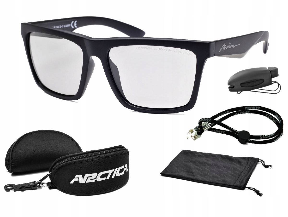 Arctica Okulary S-328FP Polaryzacyjne Fotochromatyczne Gratisy