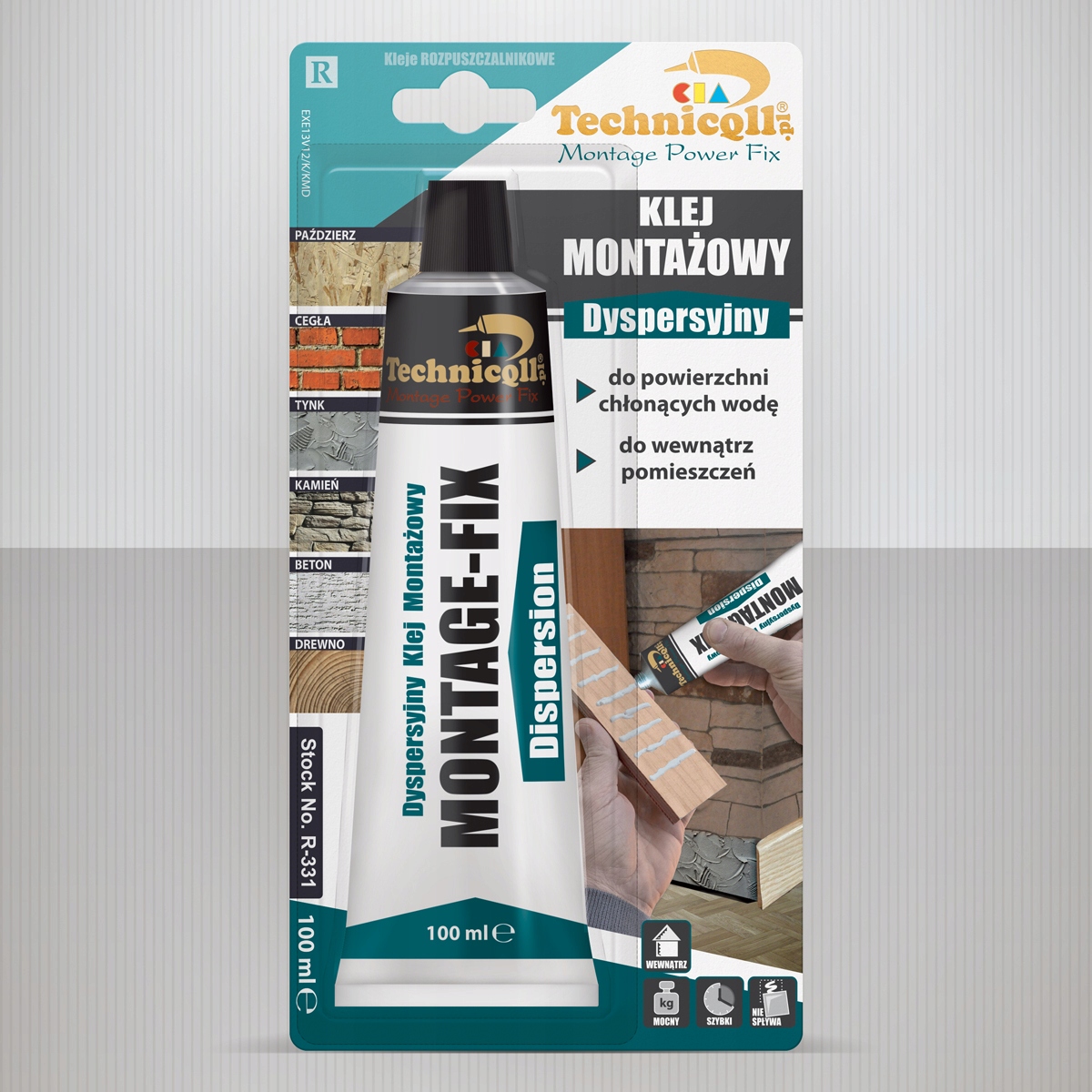 KLEJ MONTAŻOWY DYSPERSYJNY