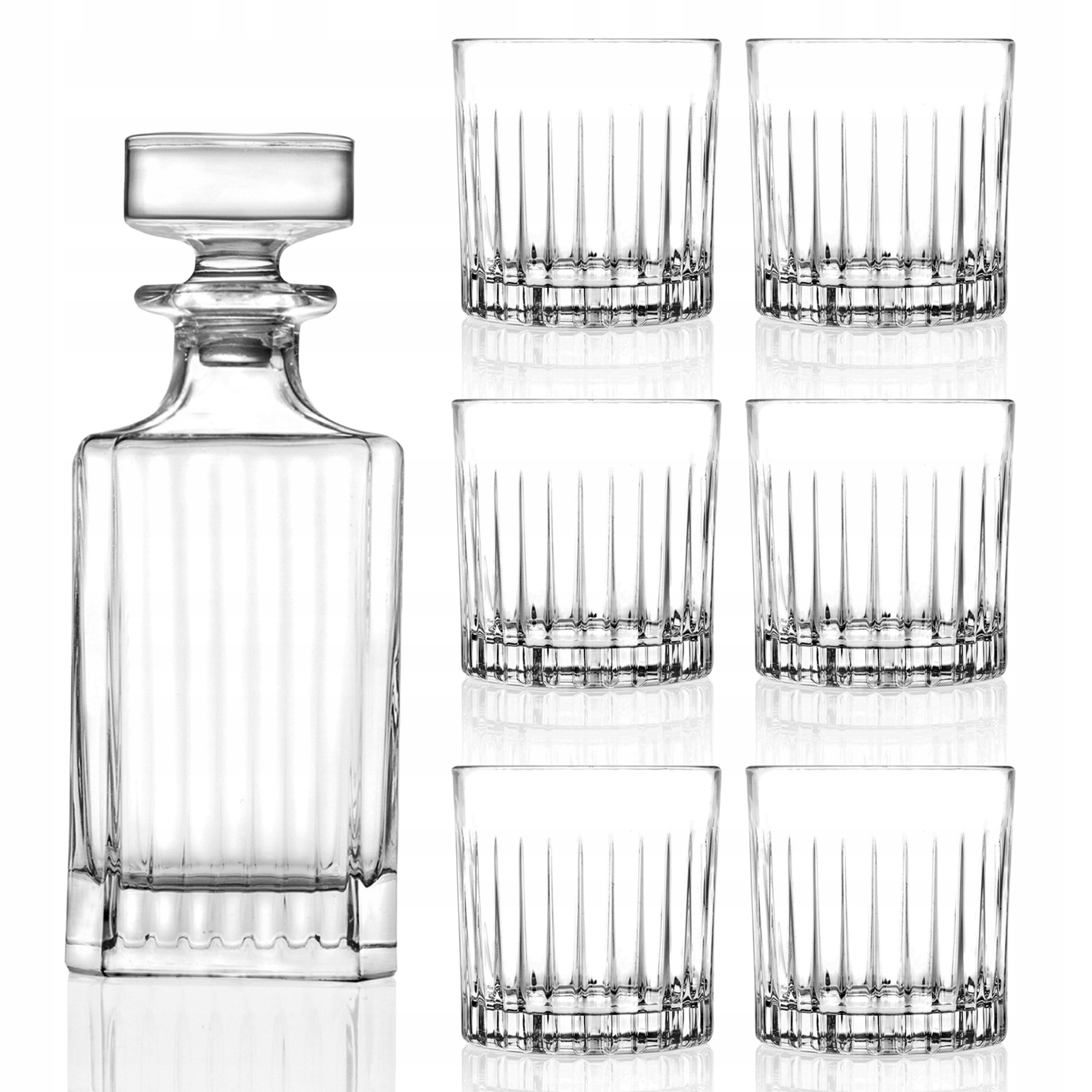 

Zestaw karafka szklanki whisky 1+6 Timeless Rcr