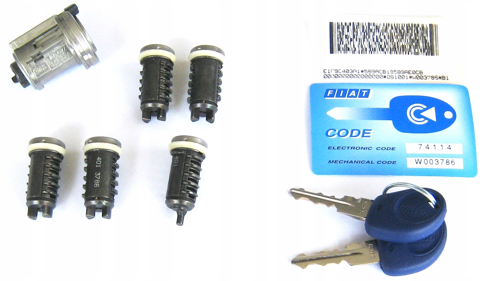 735246497 - Вставки замков FIAT