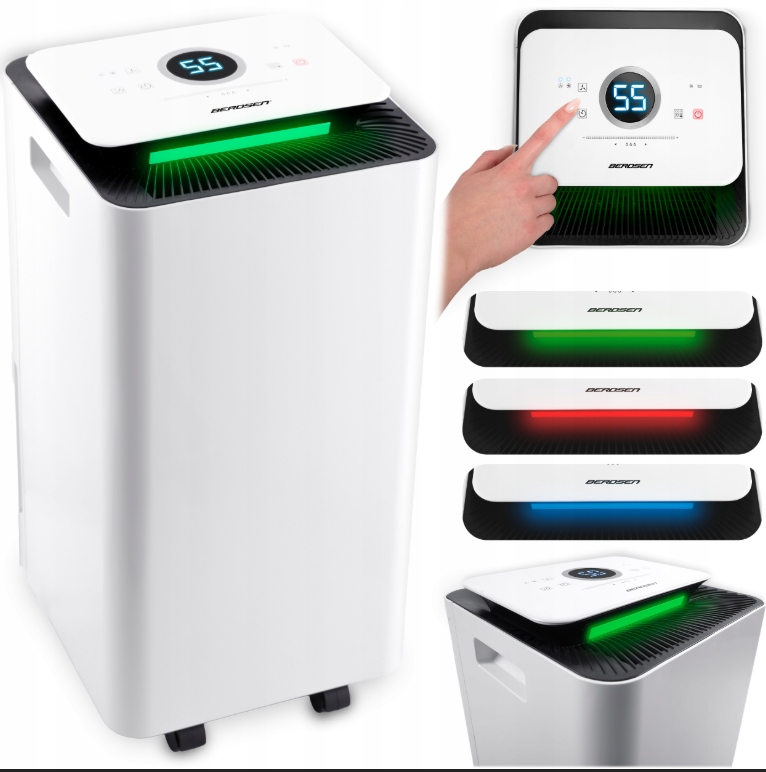 Osuszacz Powietrza Kompresorowy Pochłaniacz Wilgoci 12l/24h Higrostat Timer-Zdjęcie-0