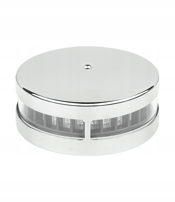 Lampa Nawigacyjna Topowa Led Seaflo Biała 12/24V 2NM IP66 Stal Jacht Łódź