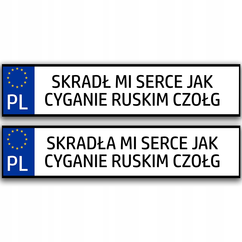 

Dekoracyjna Tablica Samochodowa na Ślub Wesele MiX