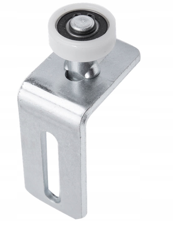 ROLKA PROWADZĄCA FI 35 MM Z ŁOŻYSKIEM KĄTOWNIK DO BRAMY PRZESUWNEJ Kod producenta 60.043