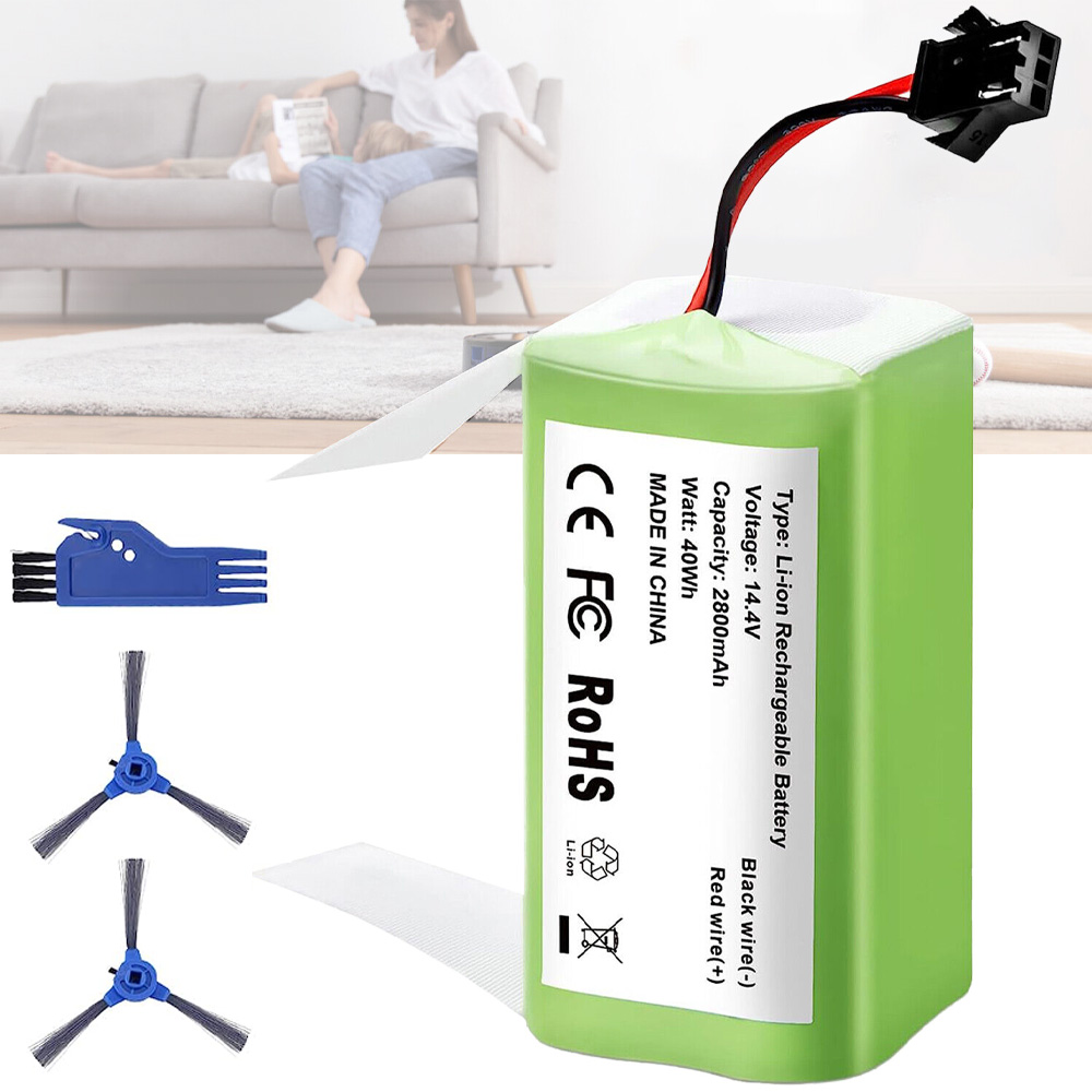 2800MAH Náhradní Baterie, Akumulátor Pro Ecovacs Deebot N79S Přenosný