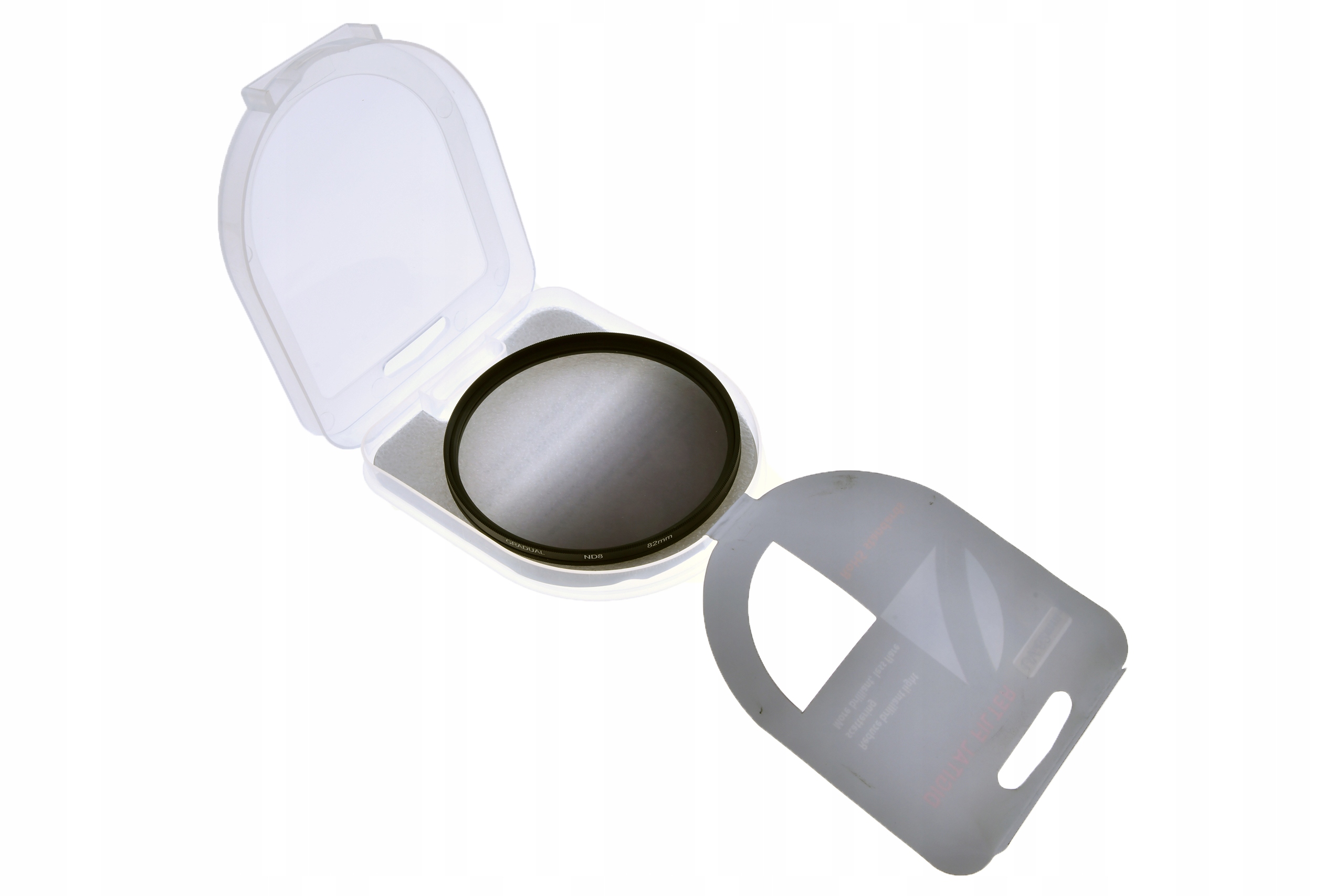 Filtr połówkowy 82mm Szary ND8 Marka Inna