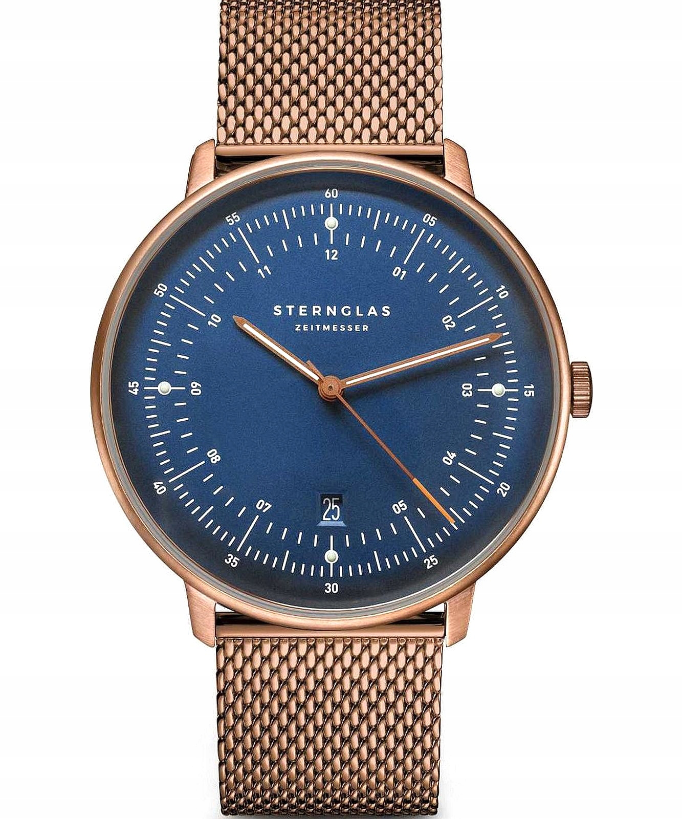 Zegarek męski Sternglas Hamburg Dark Blue