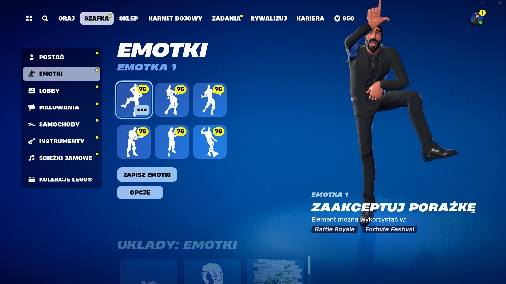 KONTO FORTNITE REAPER TAKE THE L ŻNIWIARZ ELITARNA AGENTKA MARVEL VDOLCE