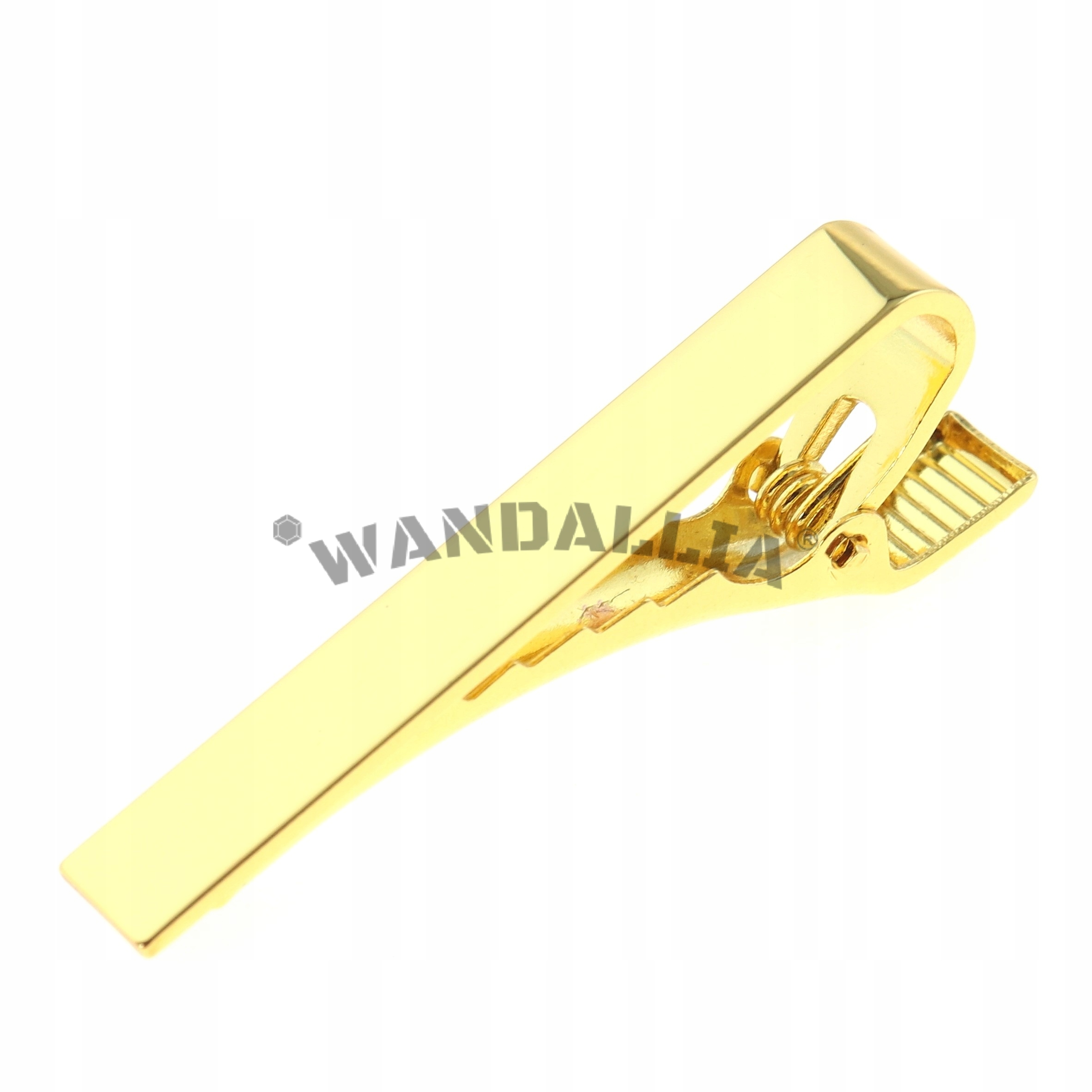 WANDALLIA Spinka do Krawata SP-KR-53 Klasyczna Złota dł. 4cm uniwersalna EAN (GTIN) 5906228207243