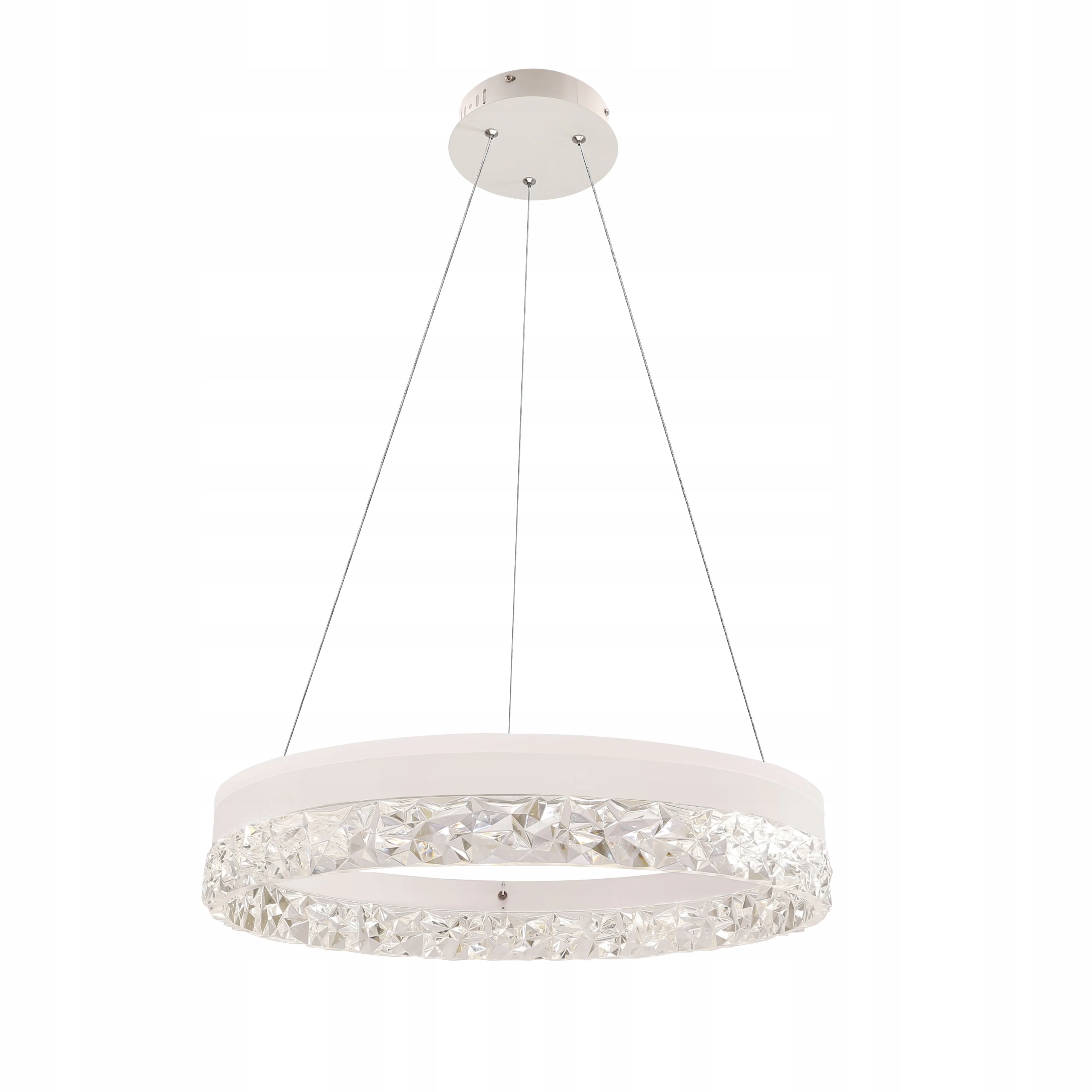Led stropná lampa Lusterka biela s kryštálikmi 32W 3000K Frozi Candellux