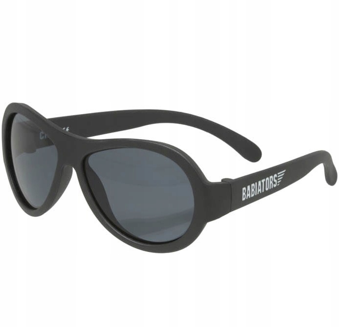Babiators Okulary Przeciwsłoneczne Dziecięce Aviator Black Ops Black 0-2 Marka Inna marka