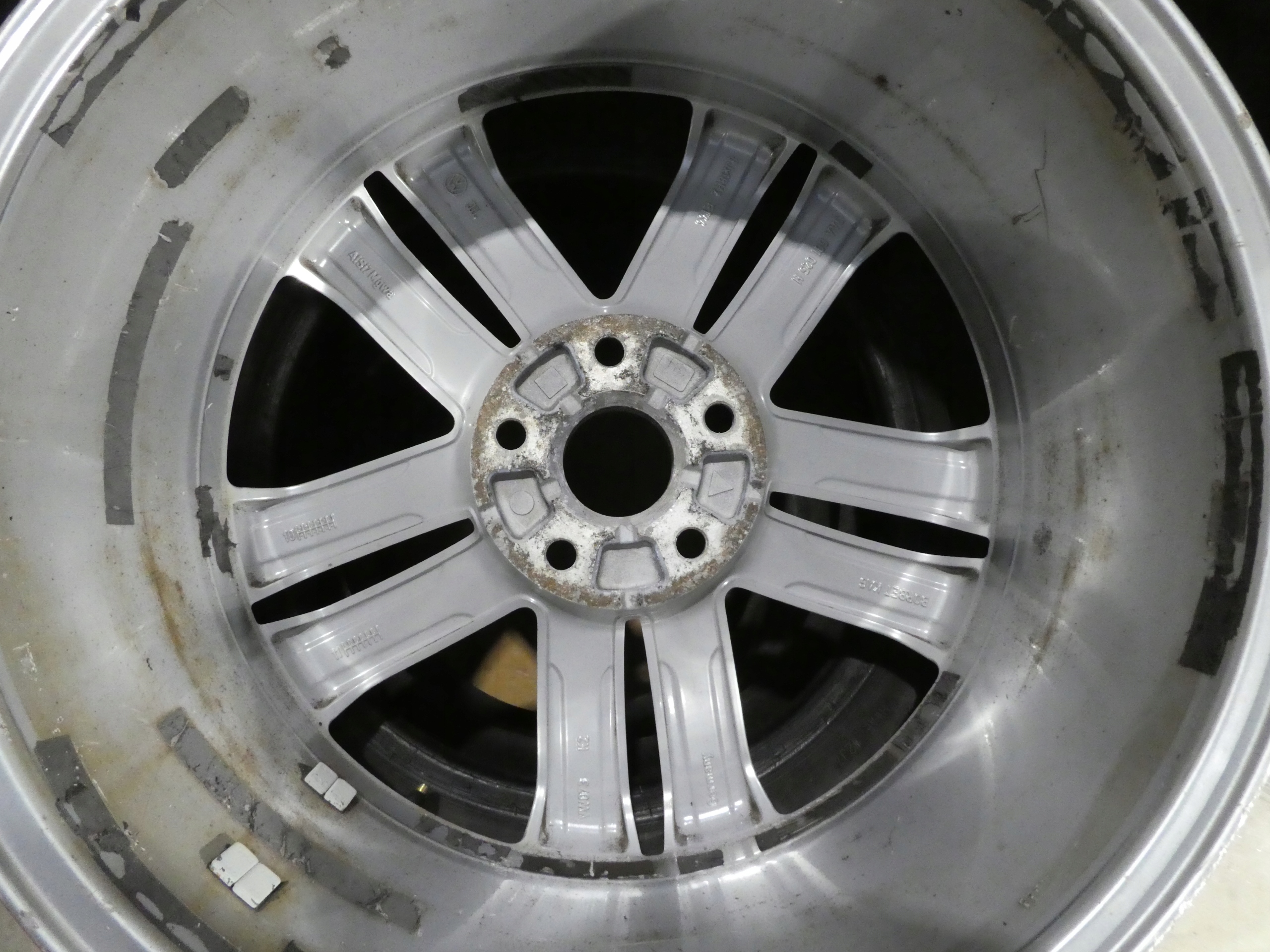 1X DISK HLINÍKOVÝ DISK VW 3AA601025H