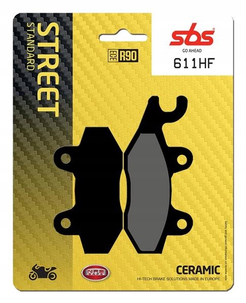 SBS KLOCKI HAMULCOWE KH135 KH214 STREET CERAMIC