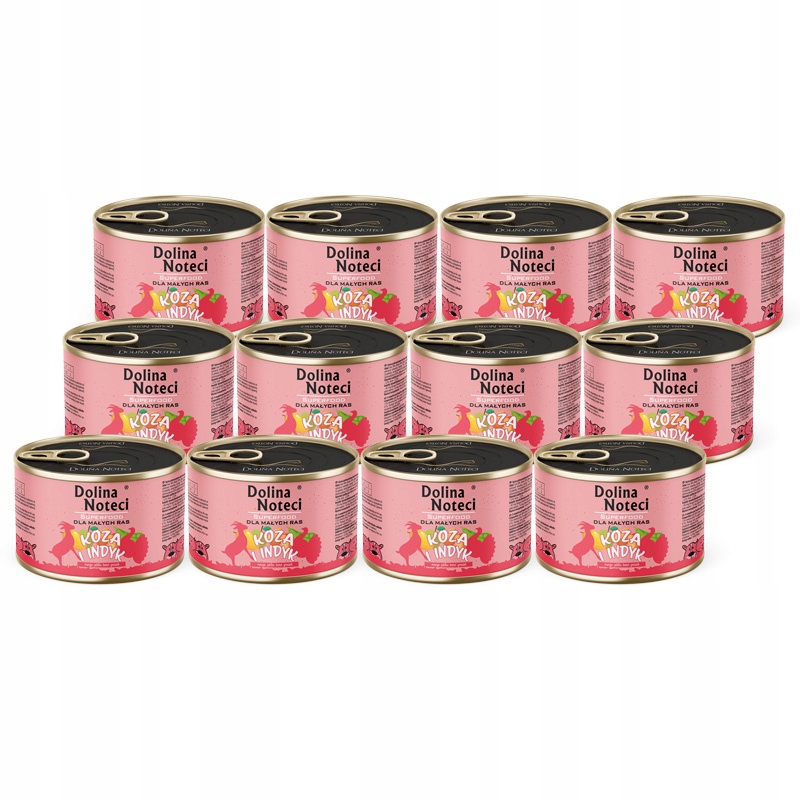 Dolina Noteci Superfood Krmivo pro psy s kozím a krůtím masem 12x185g
