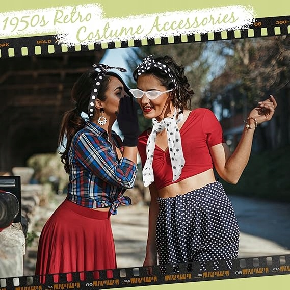 STRÓJ PRZEBRANIE DLA KOBIET DAMSKIE AKCESORIA W STYLU LAT 50 RETRO DAMA BAL Marka inny
