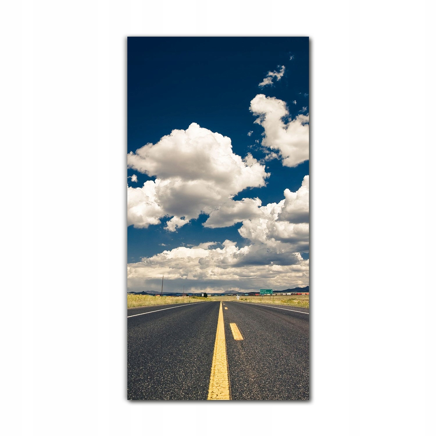 

Foto-obraz na szkle nowoczesny 70x140 Ulica droga