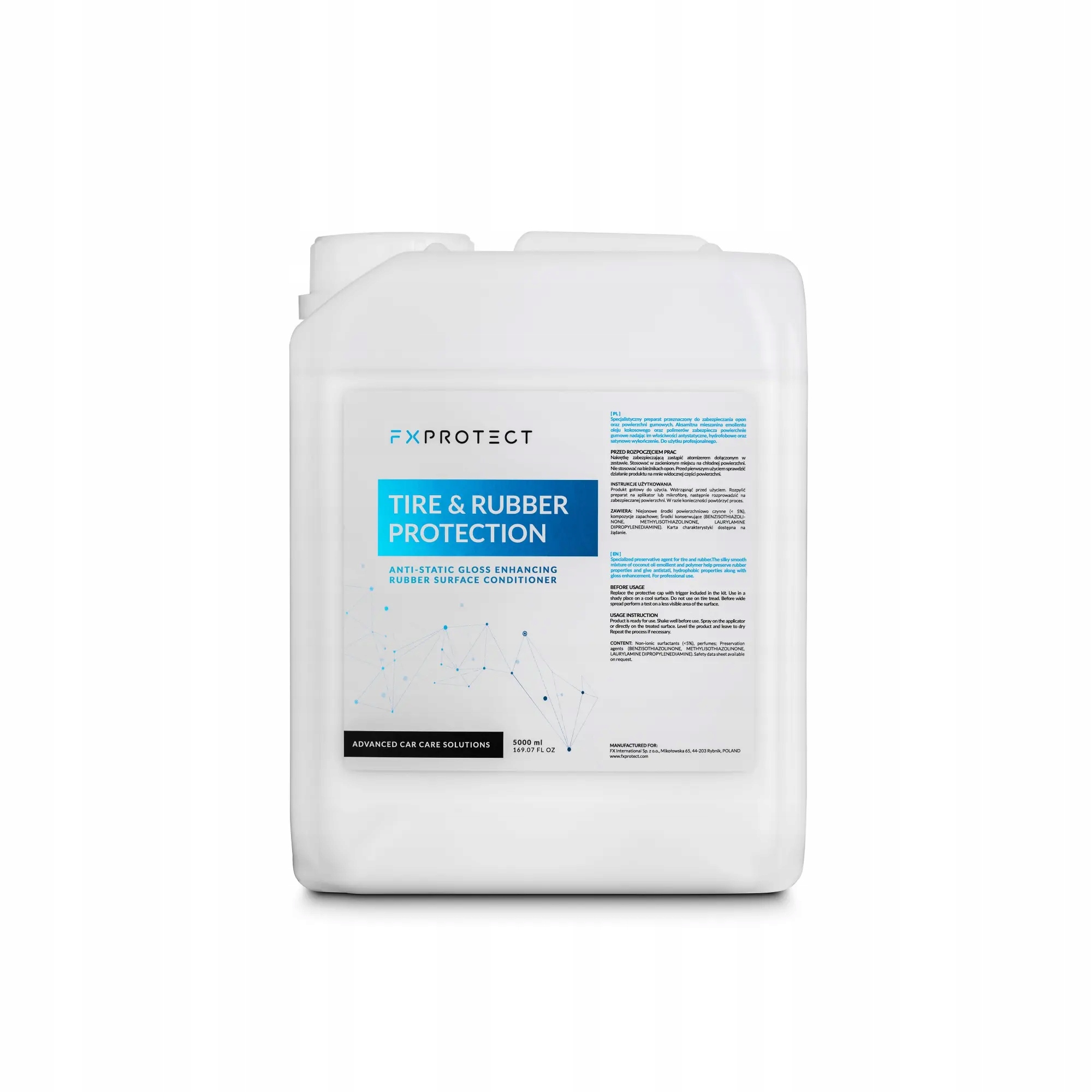 Fx Protect Tire Rubber Protection 5L prípravok na úpravu pneumatík