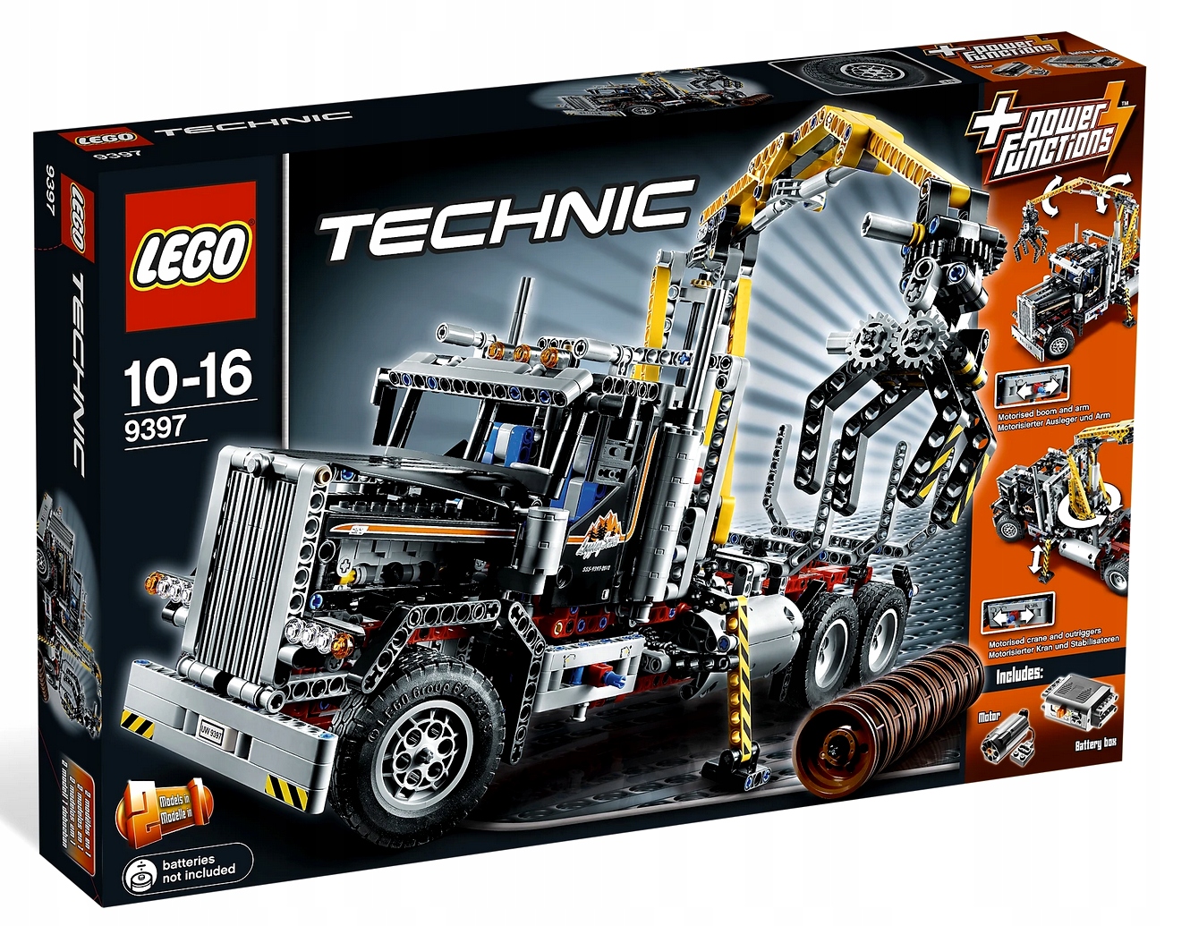 Lego Technic 9397 Nákladní automobil na přepravu dřeva Nový