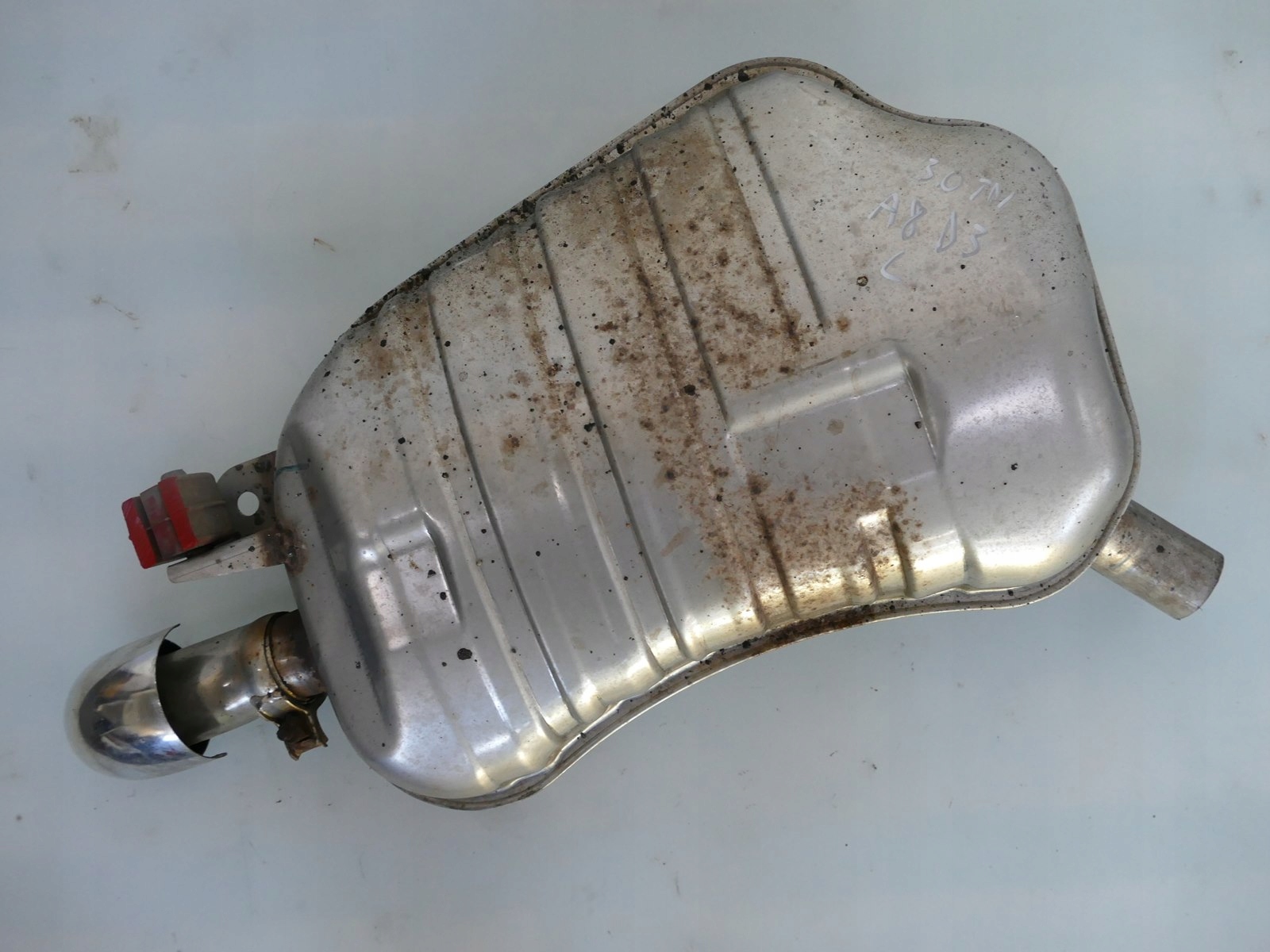 AUDI A8 D3 3.0 TDI silencer rear exhaust pipe left 4E0253611R