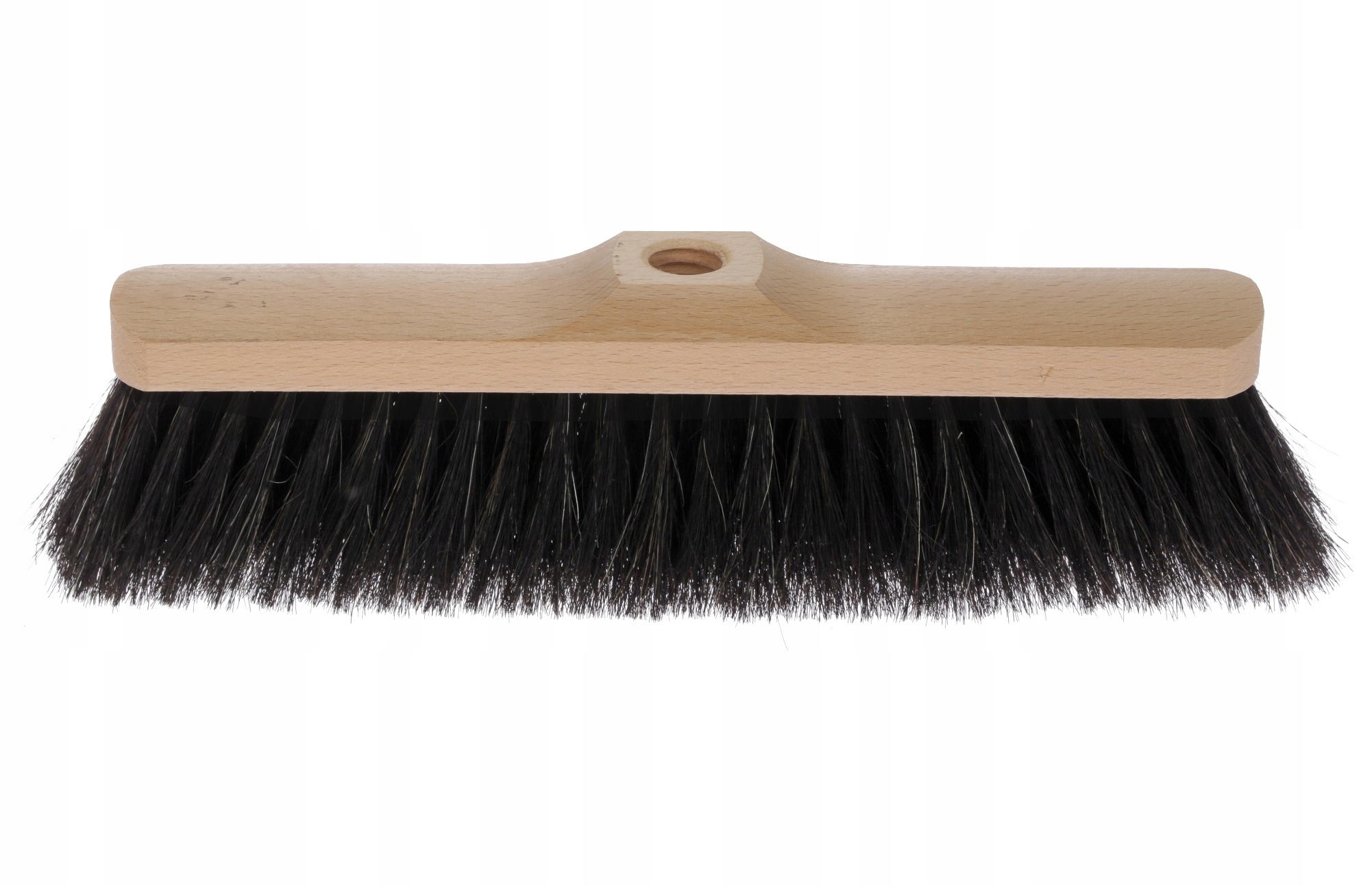 

Szczotka Miotła Z Naturalnego Włosia Drewno 30CM