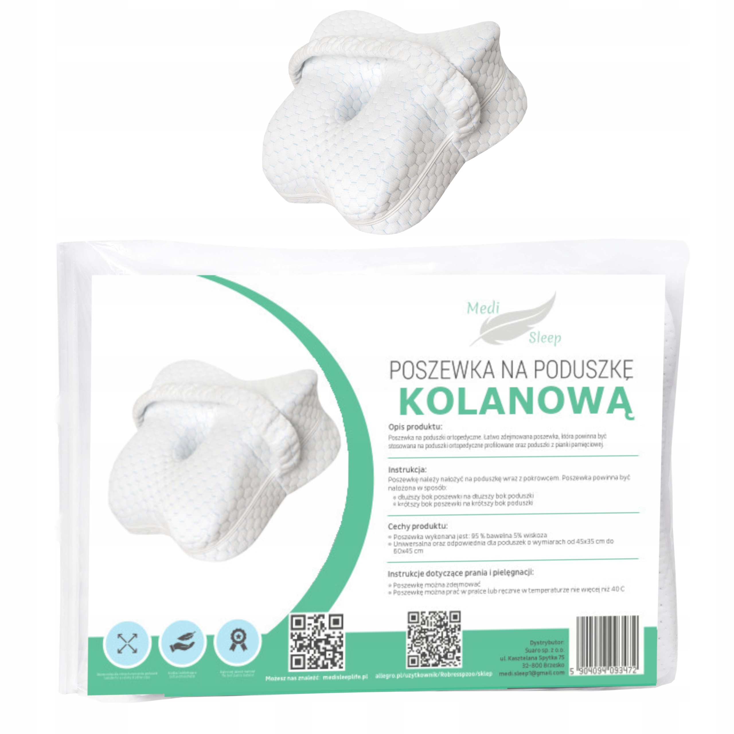 

Poszewka na poduszkę kolanową