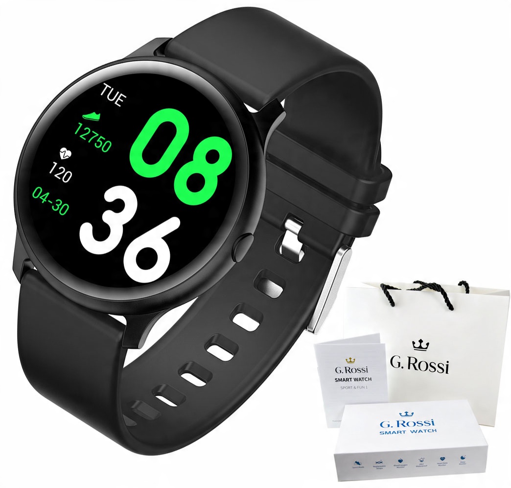 

G.rossi zegarek Smartwatch Sms Kroki Fb Puls