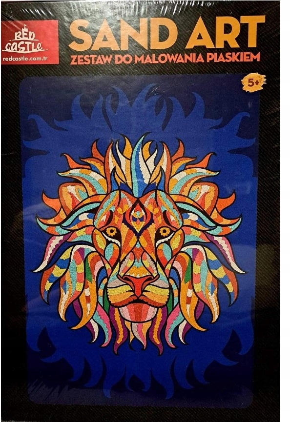 

Sand Art Lew Zestaw Do Malowania Piaskiem Wzór Lwa