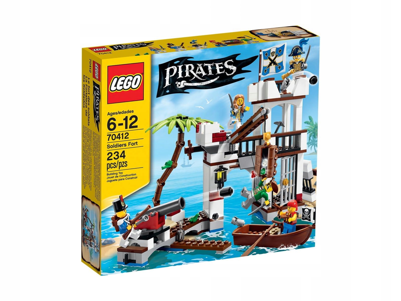 LEGO Pirates 70412 ŻOŁNIERSKA FORTECA