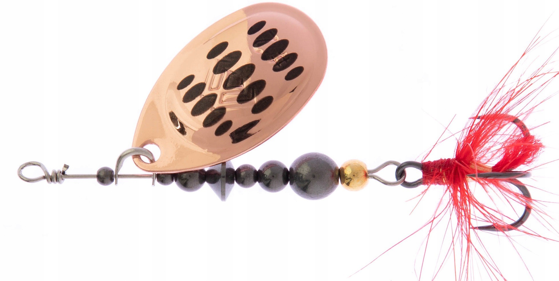 Błystka Obrotowa Mikado Hypnotic nr 3 Cooper Black