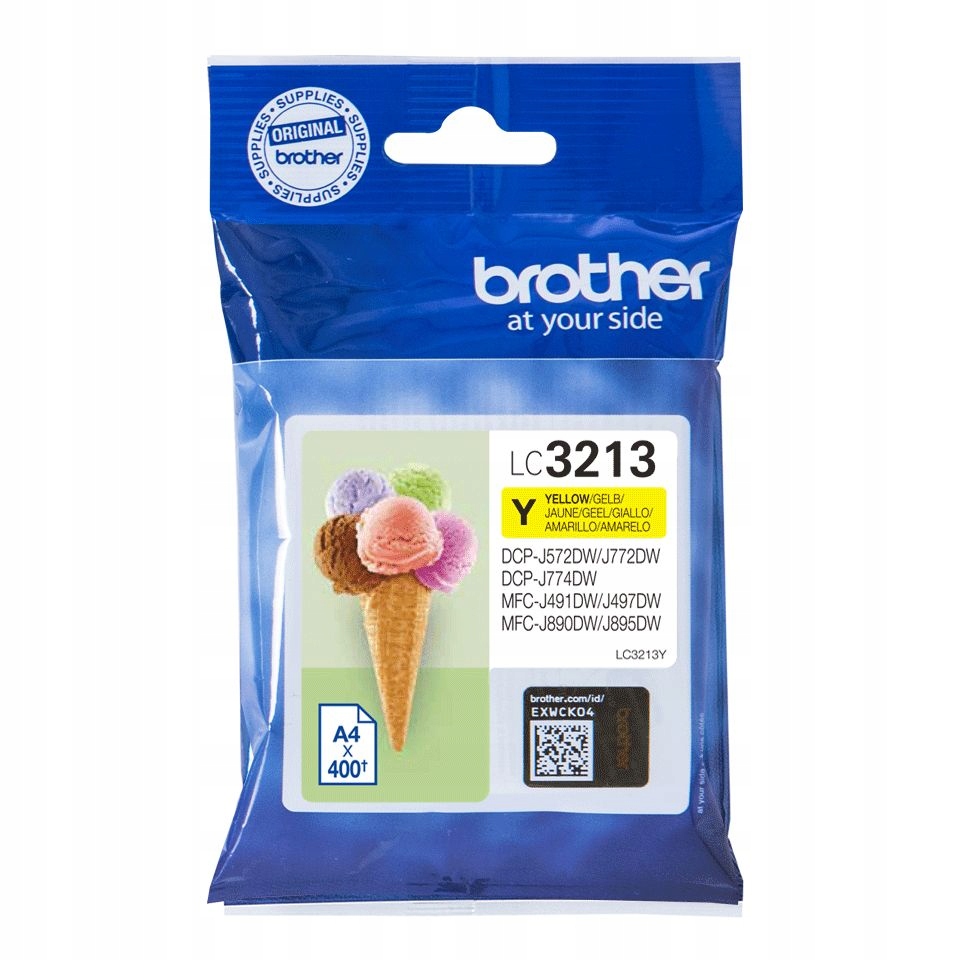 Brother LC3213Y Żółty Kartridż Atramentowy
