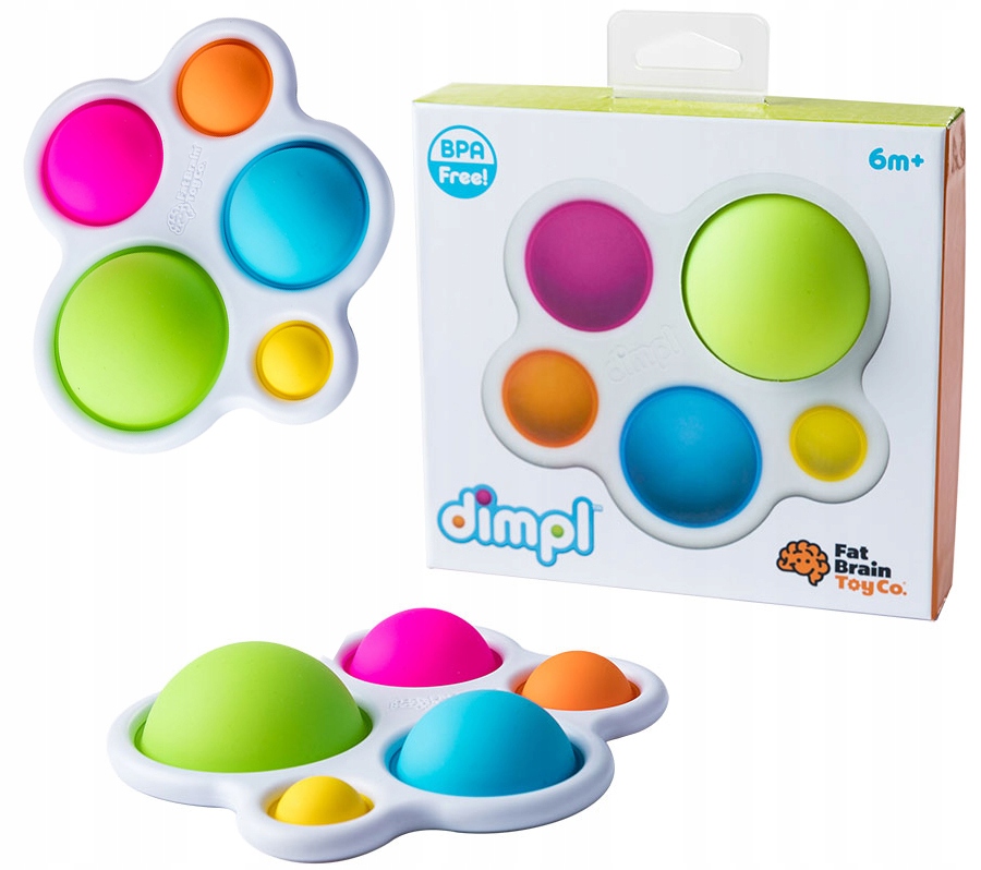 

Zabawka sensoryczna Bąbelki Dimpl Fat Brain Toys